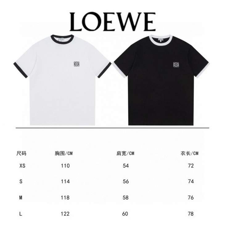 Picture of Loewe T Shirts Short _SKULoeweXS-LtntxK7099339